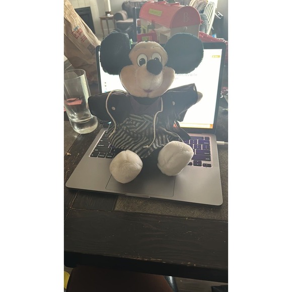 Disney Mickey Mouse kimono 13" Vintage Plush Disney World - Picture 3 of 5